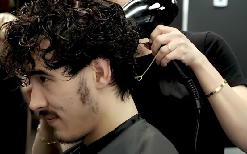 Korean perm technique